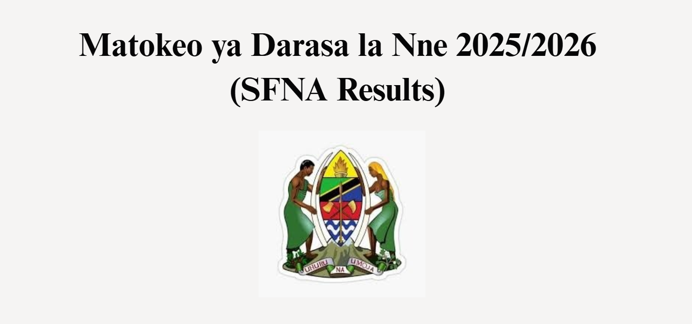 Matokeo ya Darasa la Nne