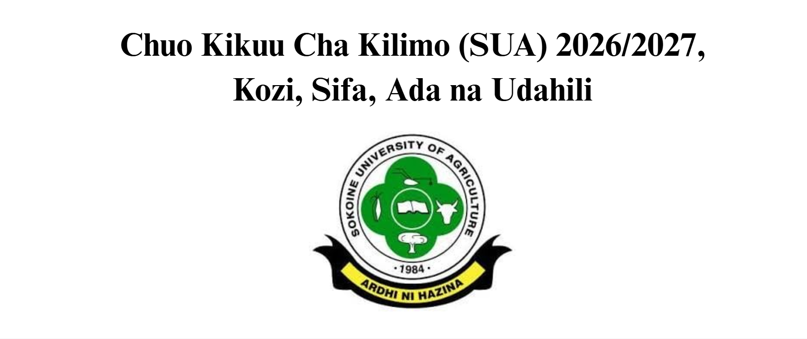 Chuo Kikuu Cha Kilimo (SUA)