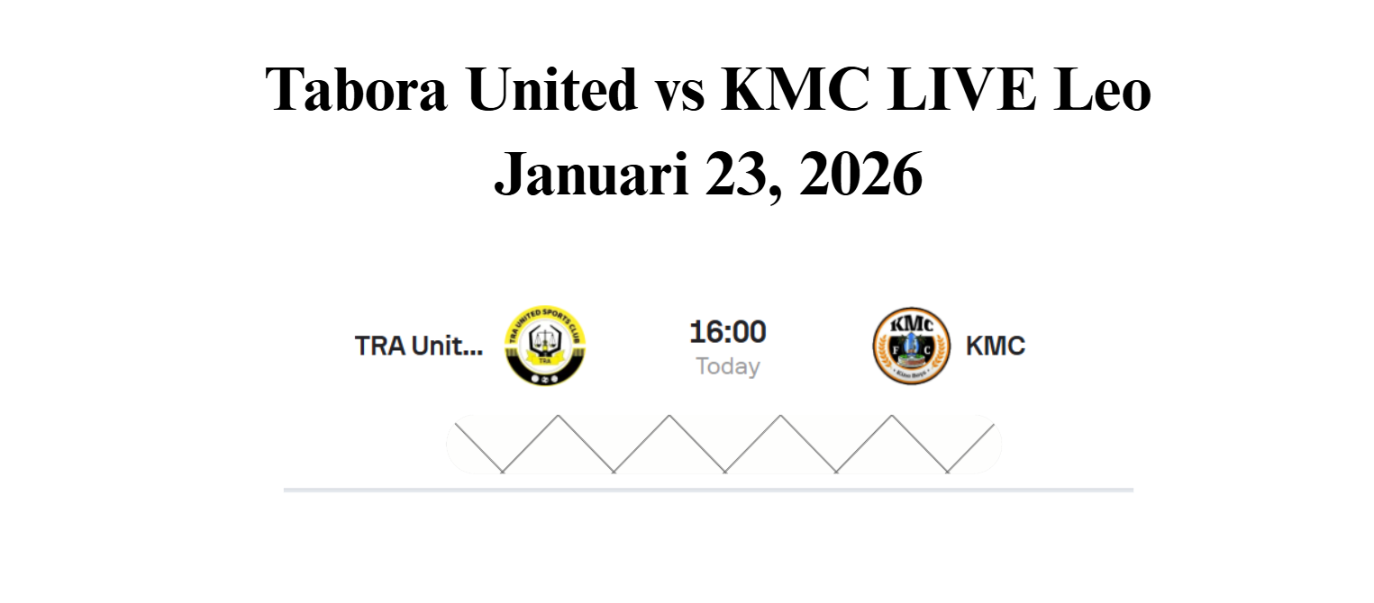Tabora United vs KMC LIVE Leo