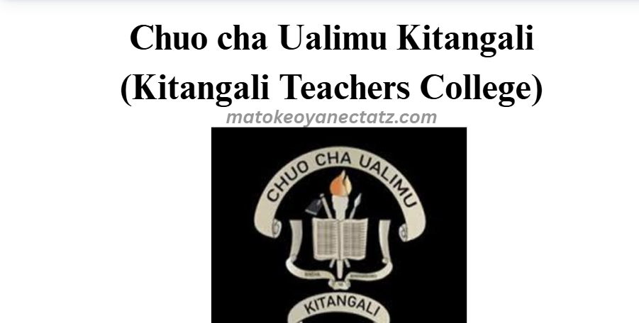 Chuo cha Ualimu Kitangali (Kitangali Teachers College)