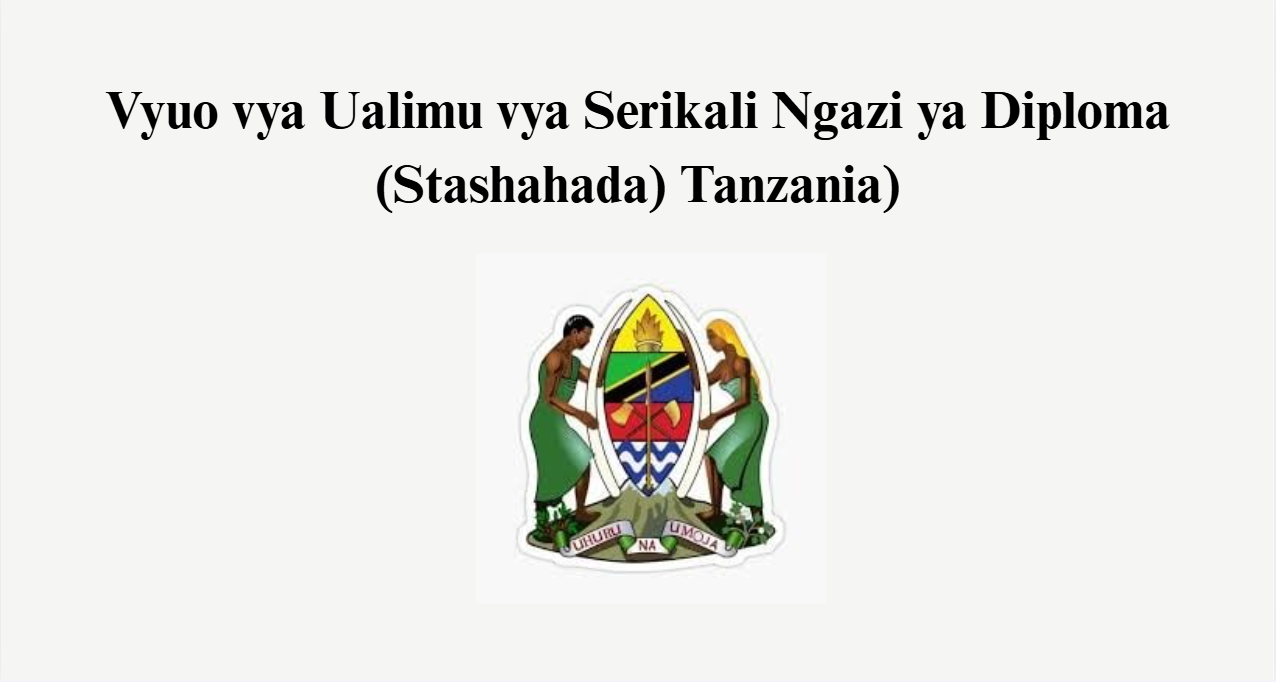 Vyuo vya Ualimu vya Serikali Ngazi ya Diploma
