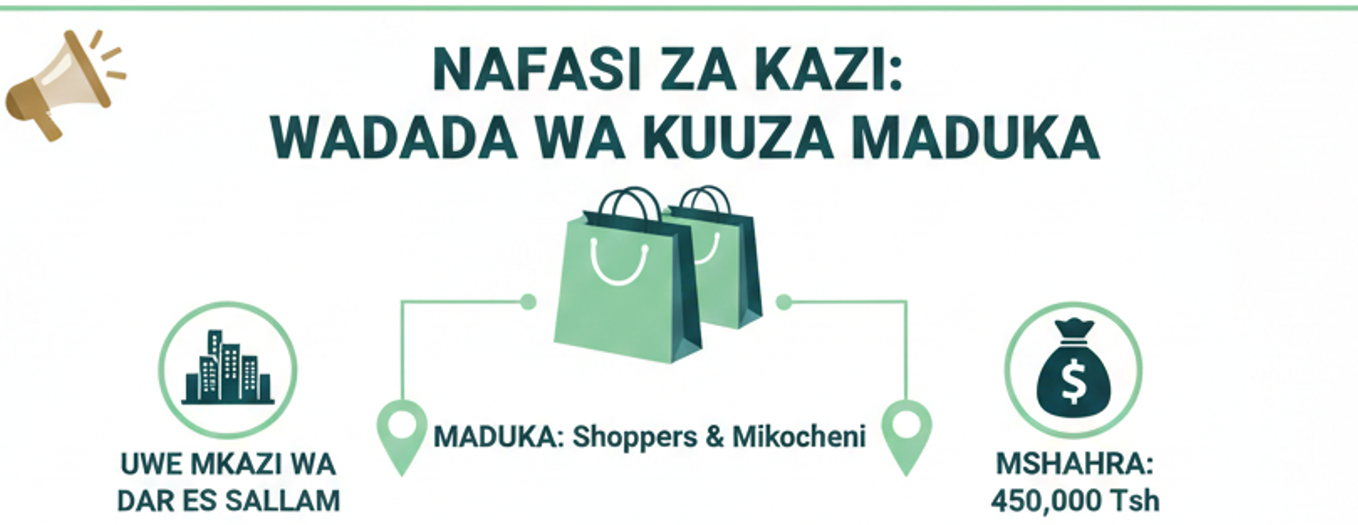 Wadada wa Mauzo (Shop Attendants) Shoppers & Mikocheni Dar es Salaam